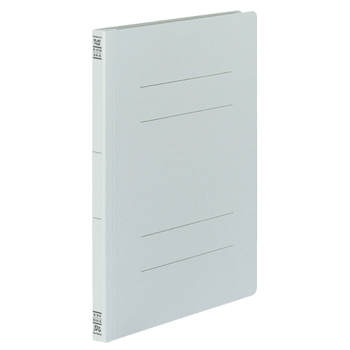 ﾌﾗｯﾄﾌｧｲﾙV(樹脂製とじ具)A4ﾀﾃ150枚収容ｸﾞﾚｰ 1ｾｯﾄ(100冊:10冊x10ﾊﾟｯｸ)画像