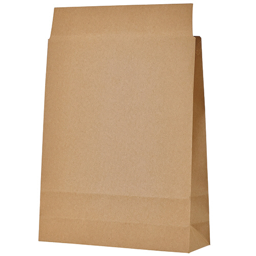 宅配袋 小 茶 封かんﾃｰﾌﾟ付 1ﾊﾟｯｸ(100枚)画像