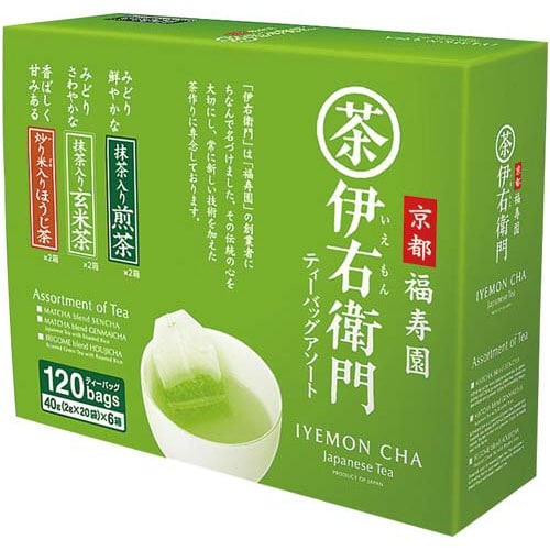 伊右衛門　アソートティーバッグ　１２０バッグ画像