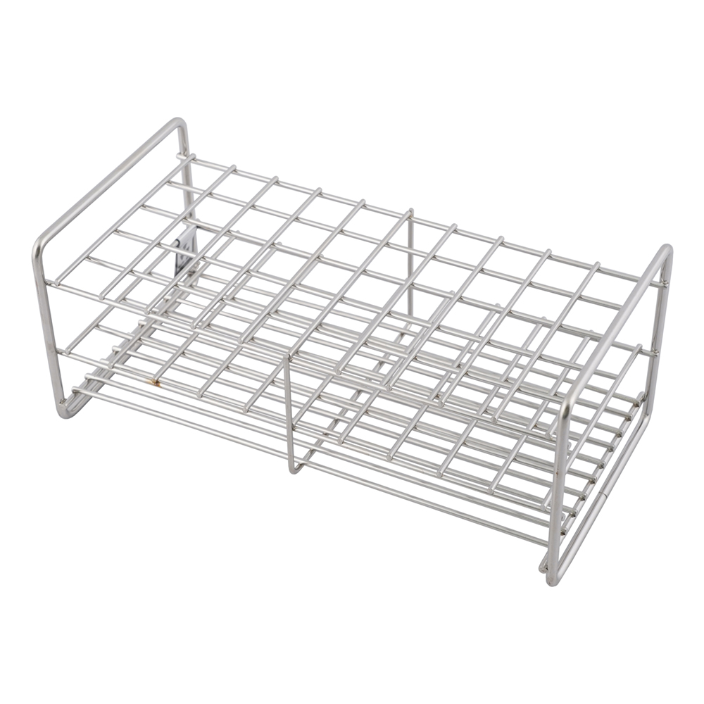 ステンレス製試験管立 φ15mm 5×10配列画像