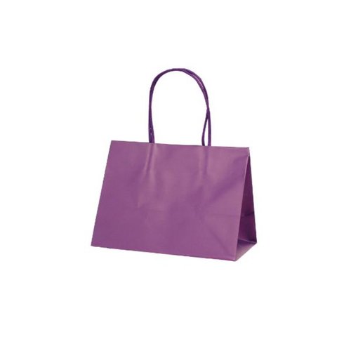 紙手提袋 マットバッグ KSワイド パープル ベルベ [バラ販売]画像