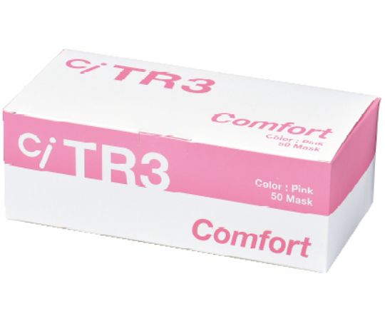 TR3　コンフォートマスク　ピンク　（Sサイズ）　50枚入画像