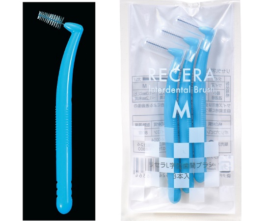 リセラL字歯間ブラシ　M　ライトブルー　3本入