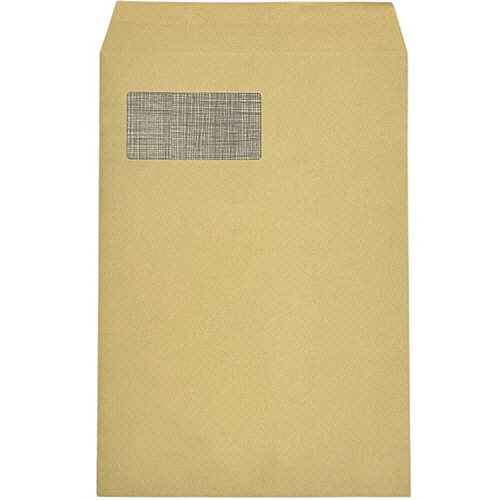 角20窓付封筒 地紋付 ｵﾘﾝﾊﾟｽ85g ﾃｰﾌﾟ付 1ﾊﾟｯｸ(100枚)画像