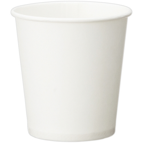 ﾎﾜｲﾄﾍﾟｰﾊﾟｰｶｯﾌﾟ 90mL(3ｵﾝｽ) 1ﾊﾟｯｸ(100個)画像