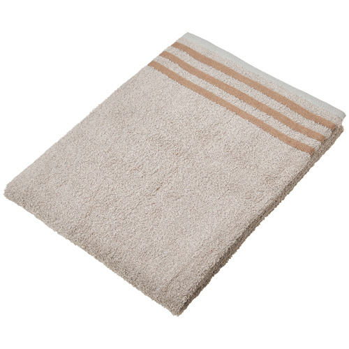 ｴｯｼﾞﾗｲﾝ 大判ﾊﾞｽﾀｵﾙ ｸﾞﾚｰ 1枚画像