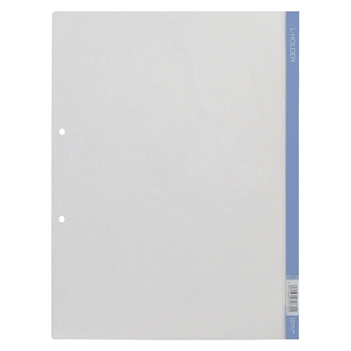 Lﾎﾙﾀﾞｰ A4ﾀﾃ 2穴 空 見出し付 1ｾｯﾄ(5枚)画像