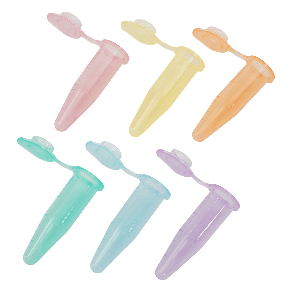 マイクロチューブ（高遠心タイプ） 6色 1.5mL 1袋（500本入）画像
