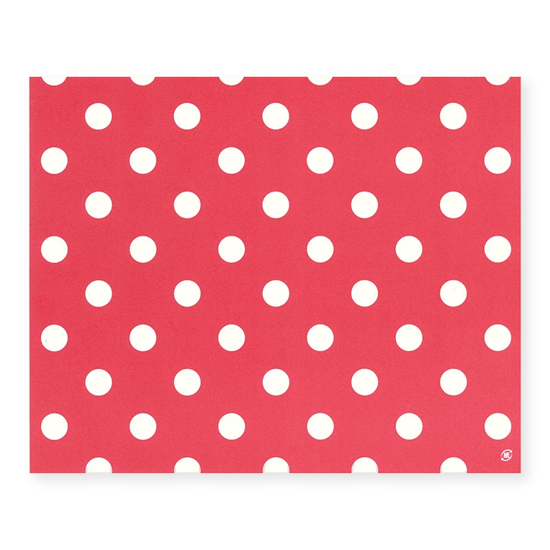 クレープ包装紙　ドット