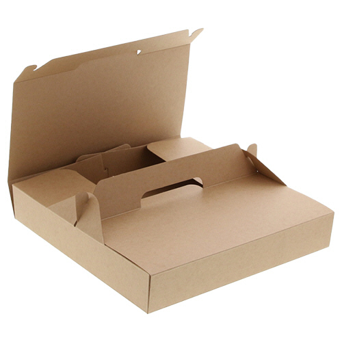 食品容器 ﾈｵｸﾗﾌﾄ ｷｬﾘｰﾋﾟｻﾞﾎﾞｯｸｽ S(9ｲﾝﾁ用) 1ｾｯﾄ(100枚:10枚×10ﾊﾟｯｸ)画像