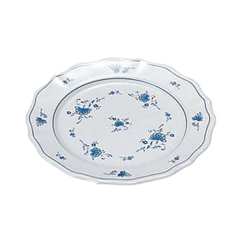 メラミン食器 ビューティフラワー BF-2 平皿19cm エンテック画像