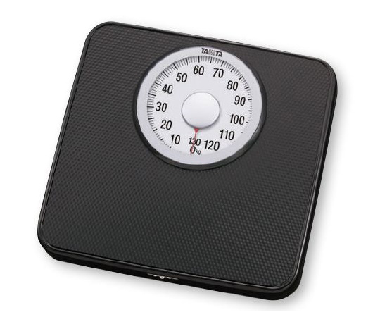 アナログヘルスメーター ブラック画像