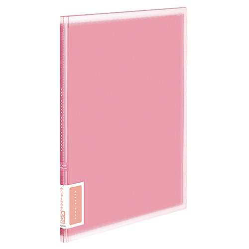 ｸﾘﾔｰﾌﾞｯｸ(ｺﾛﾚｰ) 固定式 A4ﾀﾃ 20ﾎﾟｹｯﾄ 背幅13mm ﾋﾟﾝｸ 1ｾｯﾄ(6冊)画像