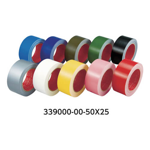 スリオンテック カラ－布粘着テ－プ グリーン 75mm×25m 339000GR2075X25画像