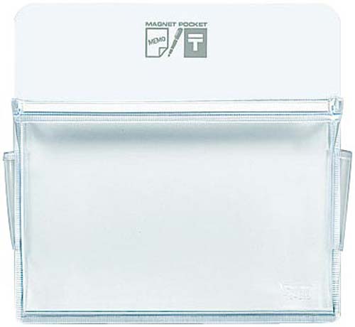 マグネットポケット　ハガキ横　１１０×１５６ｍｍ白画像