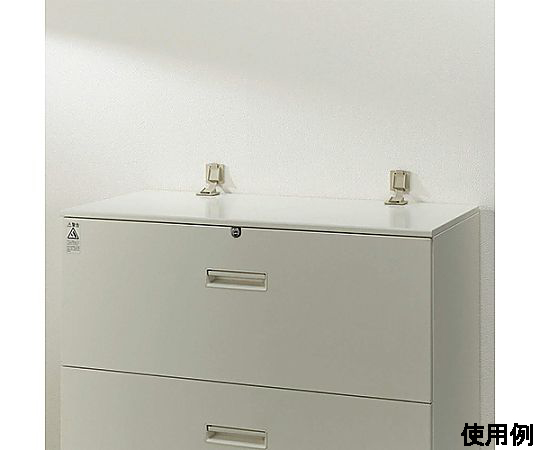 90kg サムロック(グレー/2個) グレーのサムロックが2個並んでいる様子