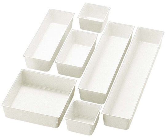 引出し整理ケース ホワイト 7P 1セット（7個入）画像