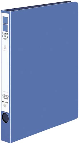 リングファイル＜ＥＲ＞青Ｂ５縦背幅３９ｍｍ１０冊画像