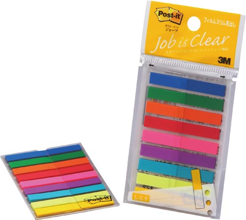 ポストイット　ジョーブ　６ｍｍ幅　混色画像