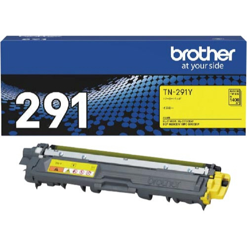 純正トナーカートリッジ　ＴＮ－２９１Ｙ画像