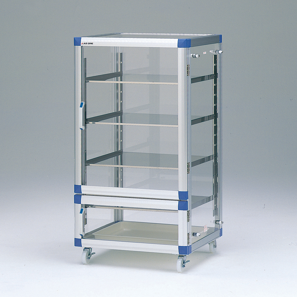 ガス置換デシケーター（マグネットパッキン扉仕様）　ステンレス　574×523×1085mm