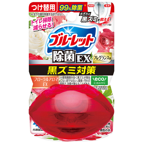 液体ﾌﾞﾙｰﾚｯﾄおくだけ 除菌EX ﾌﾚｸﾞﾗﾝｽ ﾌﾛｰﾗﾙｱﾛﾏEX つけ替用 67ml 1個画像
