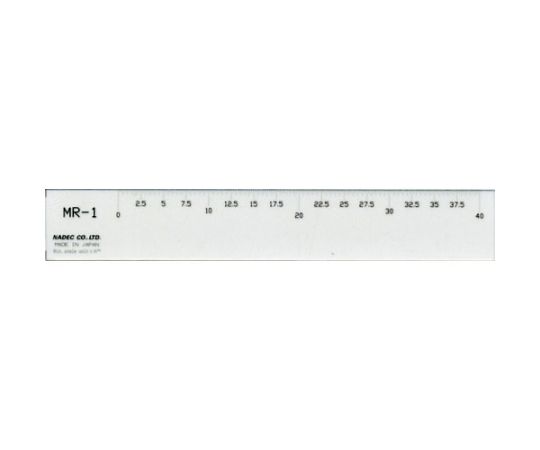 顕微鏡用マイクロルーラー　MR-1　（5枚入）画像