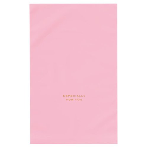 ラッピング用品 梨地バッグピンク-S(50枚) ヘッズ画像