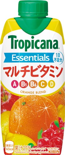 トロピカーナＥＳ　Ｍビタミン　３３０ｍｌ　１２本画像