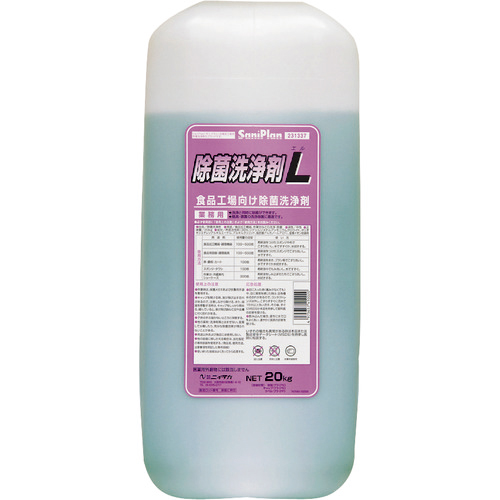 ｻﾆﾌﾟﾗﾝ除菌洗浄剤L 20Kg 1個画像