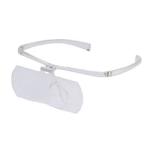 双眼ﾒｶﾞﾈﾙｰﾍﾟ1.6/2/2.3倍ｾｯﾄ ﾌﾚｰﾑ透明 1個画像