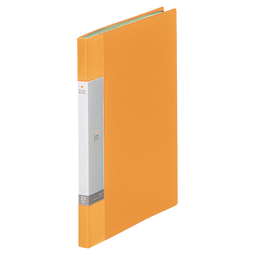 ﾘｸｴｽﾄ ｸﾘﾔｰﾌﾞｯｸ A4ﾀﾃ 20ﾎﾟｹｯﾄ 背幅16mm 黄 1冊画像