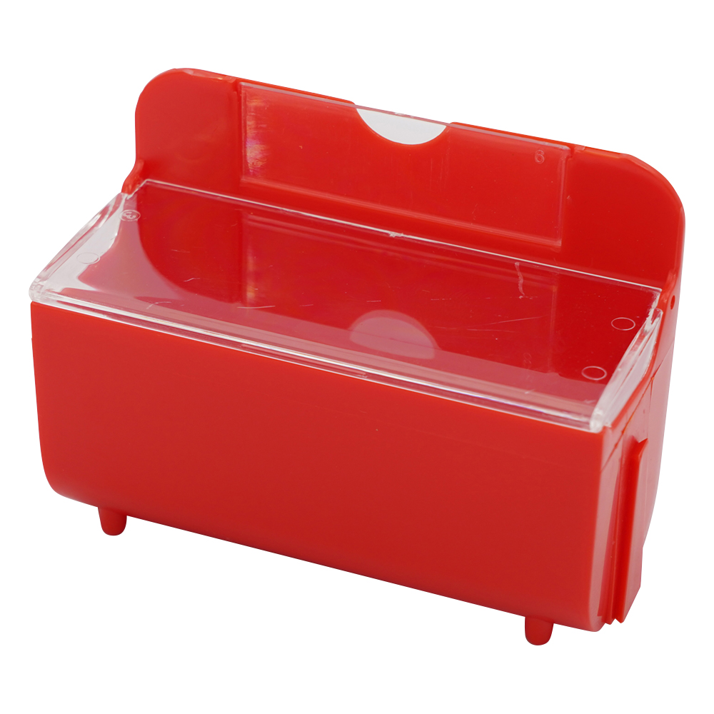 連結式個人ケース　レッド(フタ付き)画像