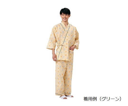 サンホスピタル病衣 （セパレーツ） ブルー／S画像