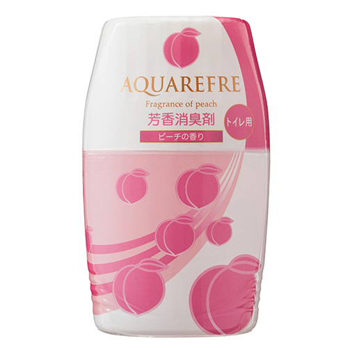 ｱｸｱﾘﾌﾚ 芳香消臭剤 ﾄｲﾚ用 ﾋﾟｰﾁの香り 400mL 1個画像