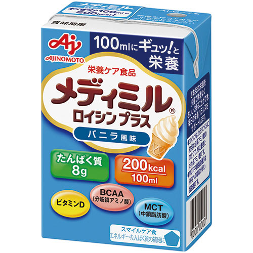 ﾒﾃﾞｨﾐﾙ ﾛｲｼﾝﾌﾟﾗｽ ﾊﾞﾆﾗ風味 100ml 1ｾｯﾄ(15本)画像