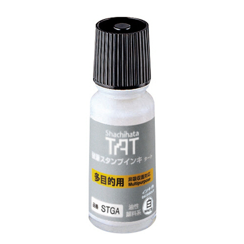 強着ｽﾀﾝﾌﾟｲﾝｷ ﾀｰﾄ(多目的用) 小瓶 55mL 白 1個画像