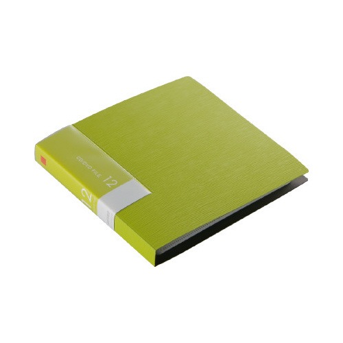 ＣＤ／ＤＶＤファイル　ブックタイプ　１２枚収納画像