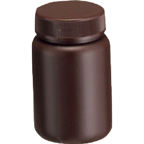 TGK 広口びん 100mL 茶褐色 1本画像