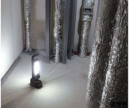 [充電式] LEDライト 柔らかな光を放つ点灯した状態