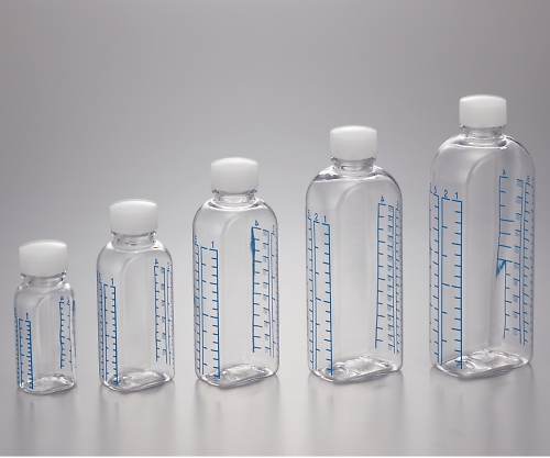 クリアボトル投薬瓶（カラー目盛付き・未滅菌）200mL 80本 未滅菌 1箱（80本入）