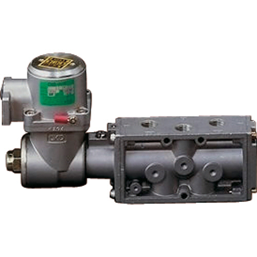 ﾊﾟｲﾛｯﾄ式 防爆形5ﾎﾟｰﾄ弁 4Fｼﾘｰｽﾞ(ｼﾝｸﾞﾙｿﾚﾉｲﾄﾞ) 1台画像