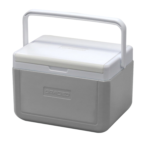 クーラーボックス　グラシードクーラーBOX　グレー画像