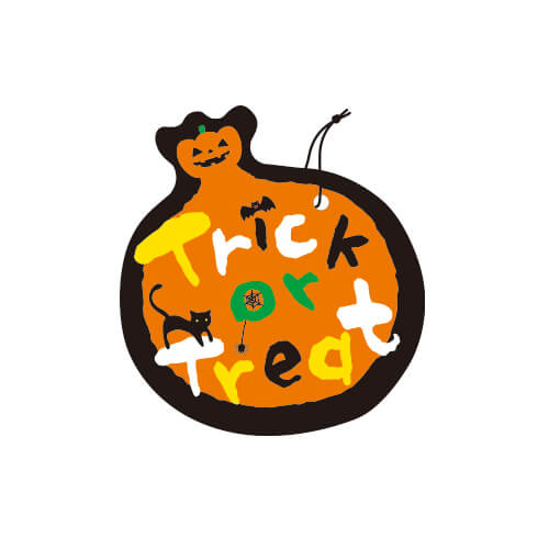 タグハロウィン袋型画像