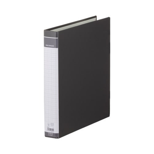 リングバインダーＢＦ黒Ａ４縦背幅５１ｍｍ１０冊画像