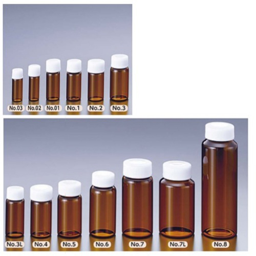 ｽｸﾘｭｰ管瓶NO.1 4mL褐色 1個画像