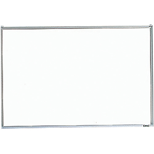 ｽﾁｰﾙ製ﾎﾜｲﾄﾎﾞｰﾄﾞ 白暗線入り 900×1800 1枚画像