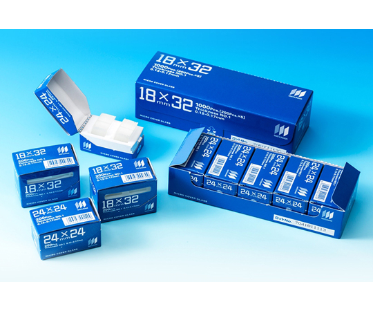 角カバーグラス18×18 No.1 100枚画像