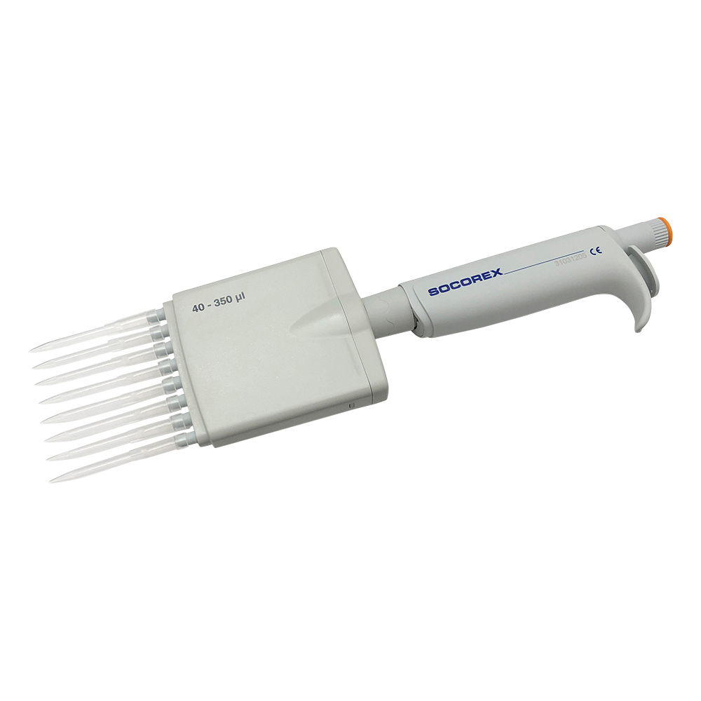 8チャンネルマイクロピペット(アキュラ）　40～350μL画像