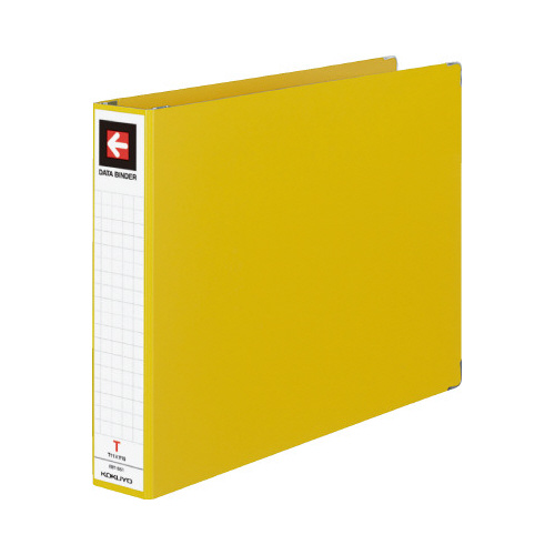 データバインダーＴ　縦１１×横１５　２２穴　黄画像